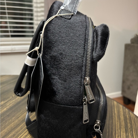 Loungefly Disney’s The Jungle Book Bagheera Cosplay Double Strap Mini Backpack. - Picture 5 of 7